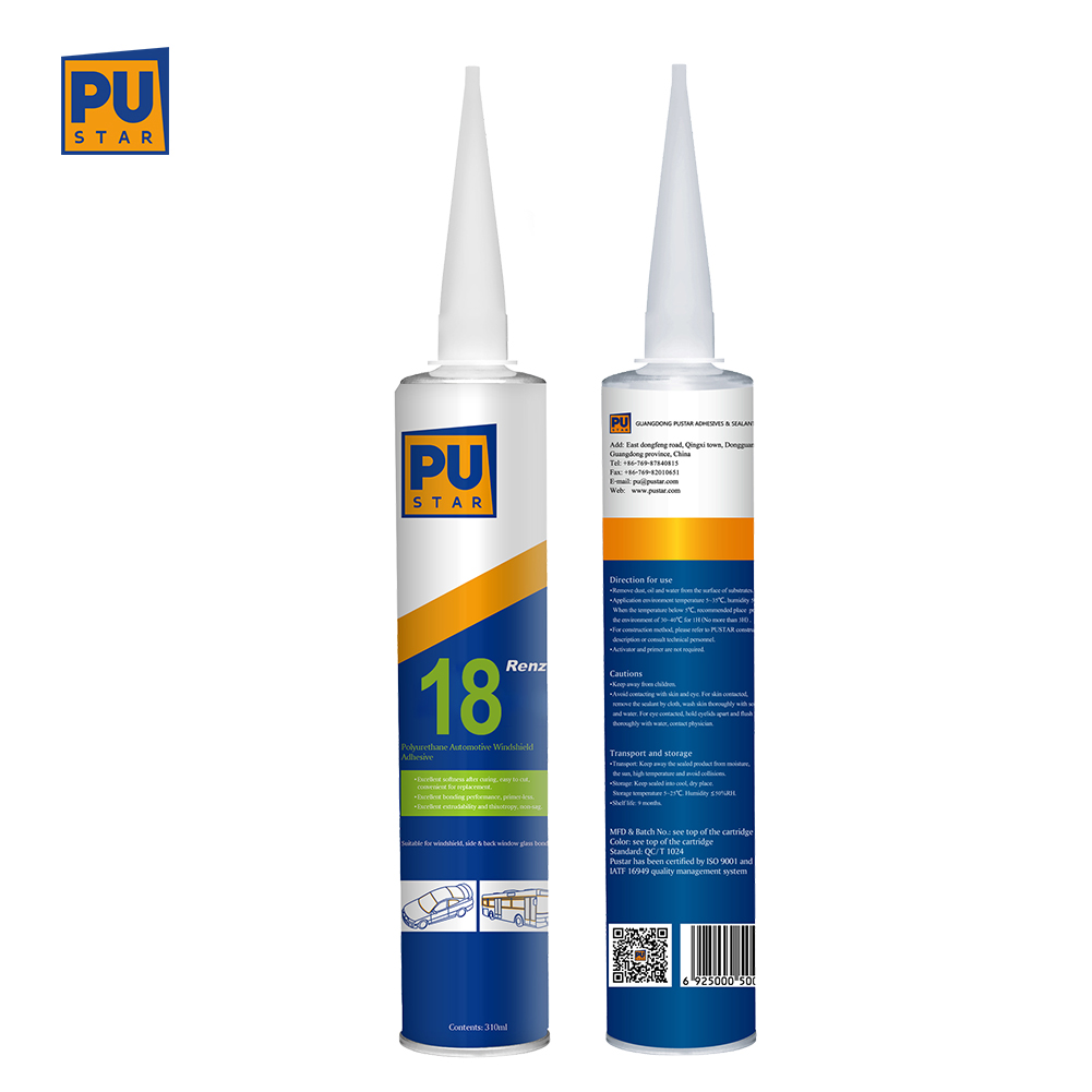 I-Polyurethane Automotive Windshield Adhesive Renz 18