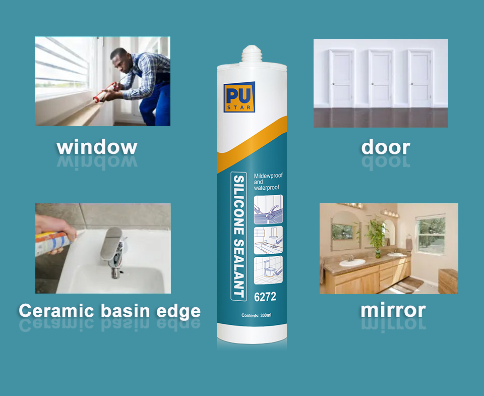 Neutral Silicone Transparent Sealant 6272 (3)